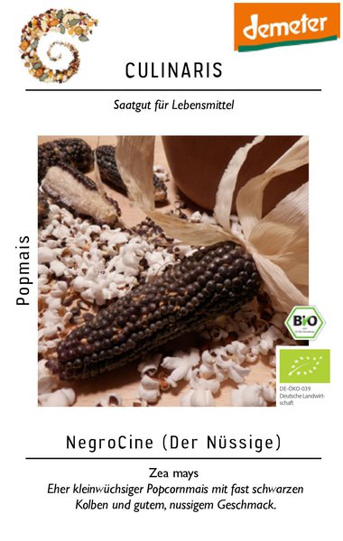 Popcornmais NegroCine BIO