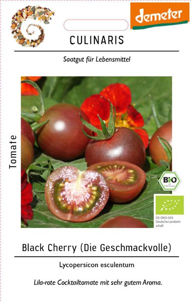 Cocktailtomate Black Cherry BIO