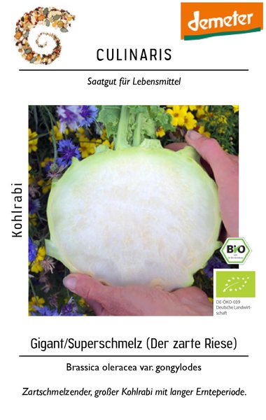 Kohlrabi Gigant/Superschmelz BIO