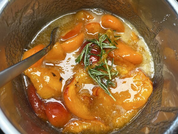 Compote d'abricot