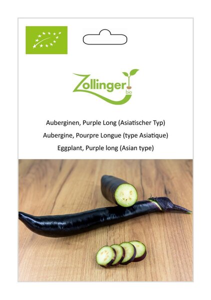 Aubergine, Purple Long (Asiatischer Typ)