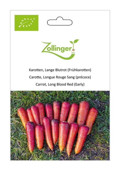Karotte, Lange Blutrot (Fr�hkarotten)