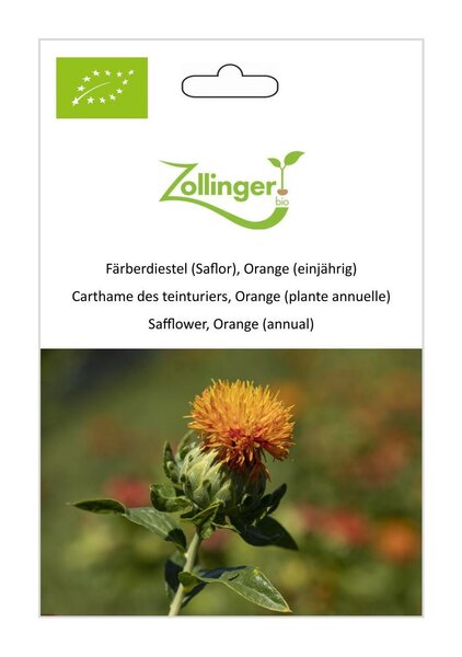 F�rberdiestel (Saflor), Orange (einj�hrig)