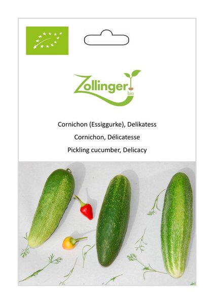Cornichon (Essiggurke), Delikatess