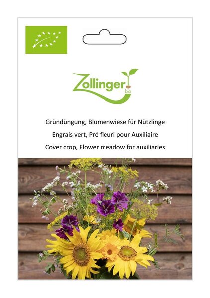 Gr�nd�ngung, Blumenwiese f�r N�tzlinge