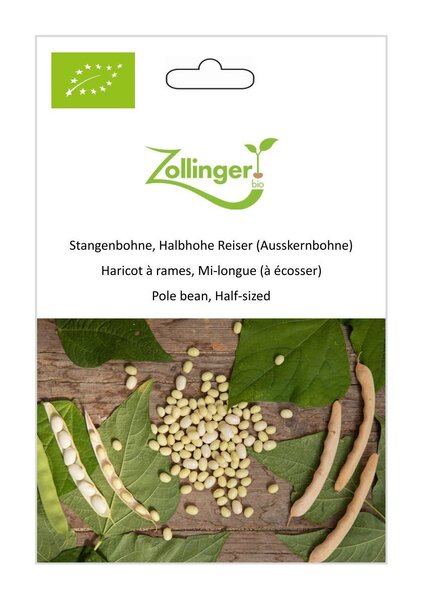 Stangenbohne, Halbhohe Reiser