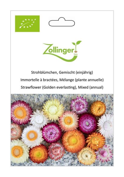 Strohbl�mchen, Gemischt (einj�hrig)