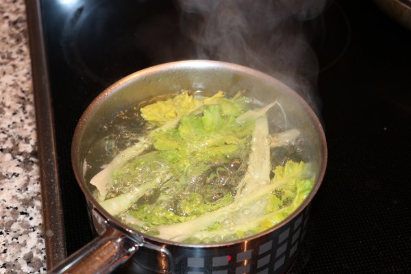 cuisson du chou marin Lubera