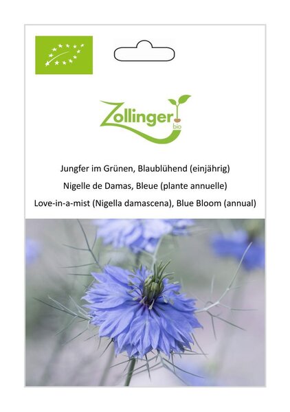Jungfer im Gr�nen, Blaubl�hend (einj�hrig)