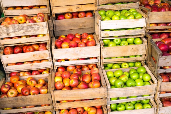 Variétés de pommes dans les magasins spécialisés