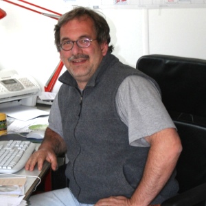 Markus Kobelt im B�ro